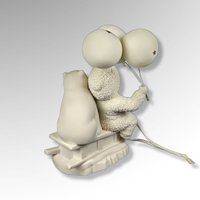 2000 Dept. 56 Snowbabies "Off To a Good Start" Figurine