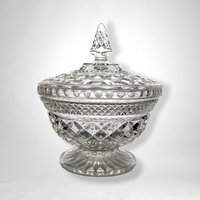 Anchor Hocking Wexford Covered Candy Bowl