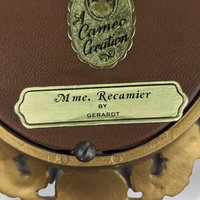 Vintage Cameo Creations Mme Recamier by Gerardt (6.75"), Wall Hanging