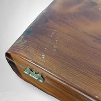 1930s Cedar Storage Box, Dresser Box, Jewelry Box