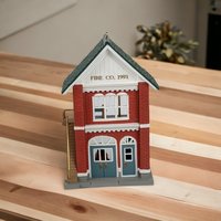 1991 Hallmark Keepsake "Fire Station" Ornament