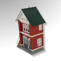 1991 Hallmark Keepsake "Fire Station" Ornament