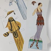 ERTE Fashion Paper Dolls Books - Collector's Set (Incomplete)