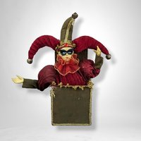 Vintage Jester Music Box
