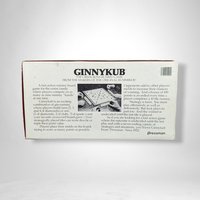 Vintage 1983 Ginnykub Crisscross Rummy Game - Complete
