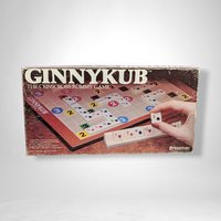 Vintage 1983 Ginnykub Crisscross Rummy Game - Complete