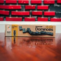 1970 Milton Bradley Dragon Double Six Dominos
