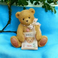 Cherished Teddies Birthday Bear Figurine - Pick Your Favorite Design!