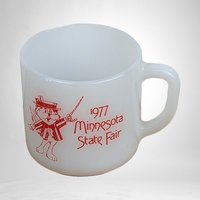 1977 Minnesota State Fair Mug Made by Federal Glass Company