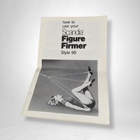 Vintage Scandia Exercise Figure Firmer: Retro Fitness Equipment