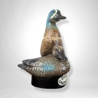 Vintage Ducks Unlimited Jim Beam Decanter - Collectible Empty Bottle