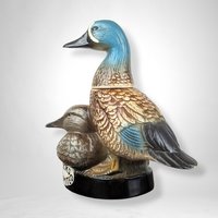 Vintage Ducks Unlimited Jim Beam Decanter - Collectible Empty Bottle