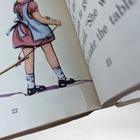 Vintage 1947 'At Play Easy Growth in Reading' Children's Book 