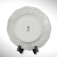 Vintage Gold Rim Floral Bavarian Plate