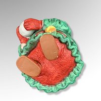 1990s Dept. 56 Merrymaker "Siegfried Snowball" Figurine