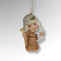 Pair of 1984 Gorham Little Shepard and Drummer Boy Ornaments