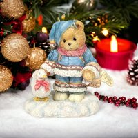 1994 Cherished Teddies "Bundled Up with Warm Wishes" Figurine