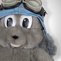 Vintage Adventures of Rocky and Bullwinkle Plush