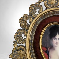 Vintage Cameo Creations Mme Recamier by Gerardt (6.75"), Wall Hanging