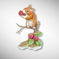 1993 Lenox Nature's Reward White Footed Mouse Figurine