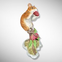 1993 Lenox Nature's Reward White Footed Mouse Figurine