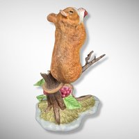 1993 Lenox Nature's Reward White Footed Mouse Figurine