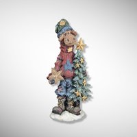 1998 Miliken Von Hinden Mouse Tree's Company Boyds Bears and Friends Folkstone Figurine