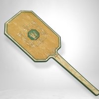 1930s Lucite Dupont Beveled Hand Mirror - Art Deco Elegance