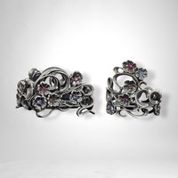 Partylite Square and Round Jewels Candleholders 