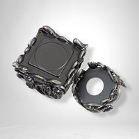 Partylite Square and Round Jewels Candleholders 