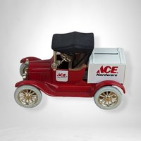 1986 ERTL Ace Hardware Replica 1918 Runabout Metal Bank