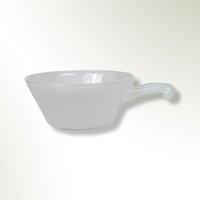 Set of 4 Anchor Hocking Fire King Anchorwhite Milk Glass Casserole/Soup Bowls