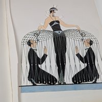ERTE Fashion Paper Dolls Books - Collector's Set (Incomplete)