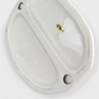 Vintage George Good 12" Porcelain Clown with Dog, Probably Not Haunted