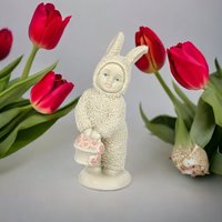 Charming Vintage Dept 56 Snowbunnies Figurine - Select Your Timeless Delight!