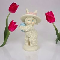 Charming Vintage Dept 56 Snowbunnies Figurine - Select Your Timeless Delight!