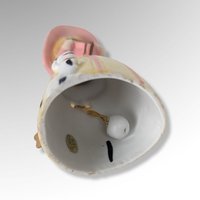 1978 Merri Bells Girl with Dog Bell Figurine