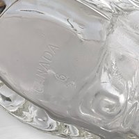 Vintage Clear Glass Cowboy Boot-Shaped Glass/Stein - Western-Themed Drinkware