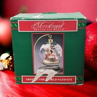 1993 House of Lloyd Around The World Nativity Ornament with Stand - Collectible Holiday Decor