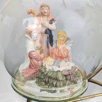 1993 House of Lloyd Around The World Nativity Ornament with Stand - Collectible Holiday Decor