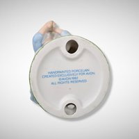 Wish Upon a Dandelion: Charming 1982 Avon Hand-Painted Girl Figurine ("Wishful Thoughts")