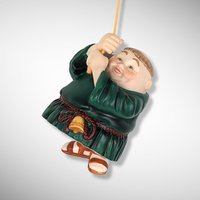 Dept. 56 Merrymakers Tolland the Toller Bell Ornament - Swinging Legs Ring the Bell!