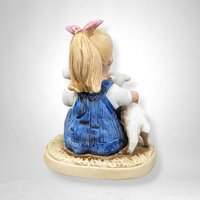 1980s Homco Denim Days Ceramic Figurine: Your Choice of Nostalgic Collectibles