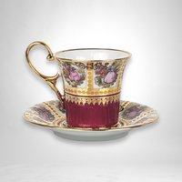 RW Bavaria Demitasse Cup and Saucer