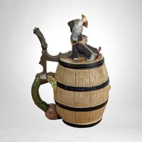 Vintage Stein with Unique Handle