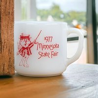 1977 Minnesota State Fair Mug Made by Federal Glass Company