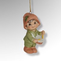 Pair of 1984 Gorham Little Shepard and Drummer Boy Ornaments