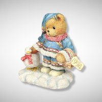 1994 Cherished Teddies "Bundled Up with Warm Wishes" Figurine
