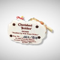 1994 Cherished Teddies "Bundled Up with Warm Wishes" Figurine
