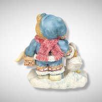 1994 Cherished Teddies "Bundled Up with Warm Wishes" Figurine